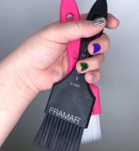 Power painter hair brush -Brochas framar