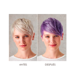 Máscara con Color Lila 200 ml. | Tonalidad violeta pastel - Imagen 2