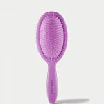 Cepillo desenredante Framar violeta mate con cerdas flexibles – ideal para todo tipo de cabello