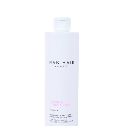 Acondicionador NAK Nourish 375 ml – fórmula vegana para cabello teñido