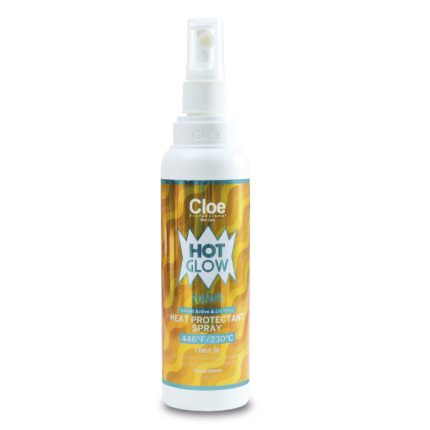 HOT GLOW SUNNY de Cloe – protector térmico capilar con aroma coco tostado y eco-válvula