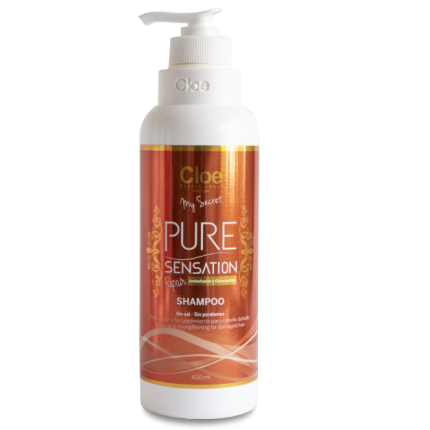 Shampoo PURE SENSATION REPAIR de Cloe Professional para reparación capilar