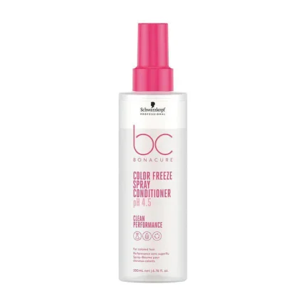 Spray acondicionador Bonacure Color Freeze 200 ml para protección y brillo del cabello con color