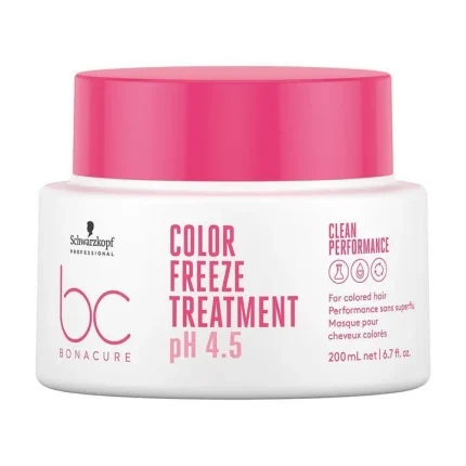 Tratamiento intensivo Bonacure Color Freeze 200 ml – Reparación profunda y protección del color para cabello teñido