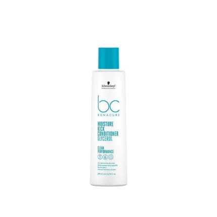 Acondicionador hidratante Bonacure Moisture Kick 200 ml – Cabello seco y quebradizo sin frizz ni siliconas