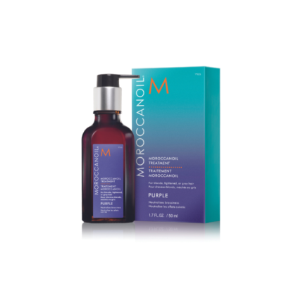 Tratamiento Moroccanoil Violeta aceite matizante rubios y platinados