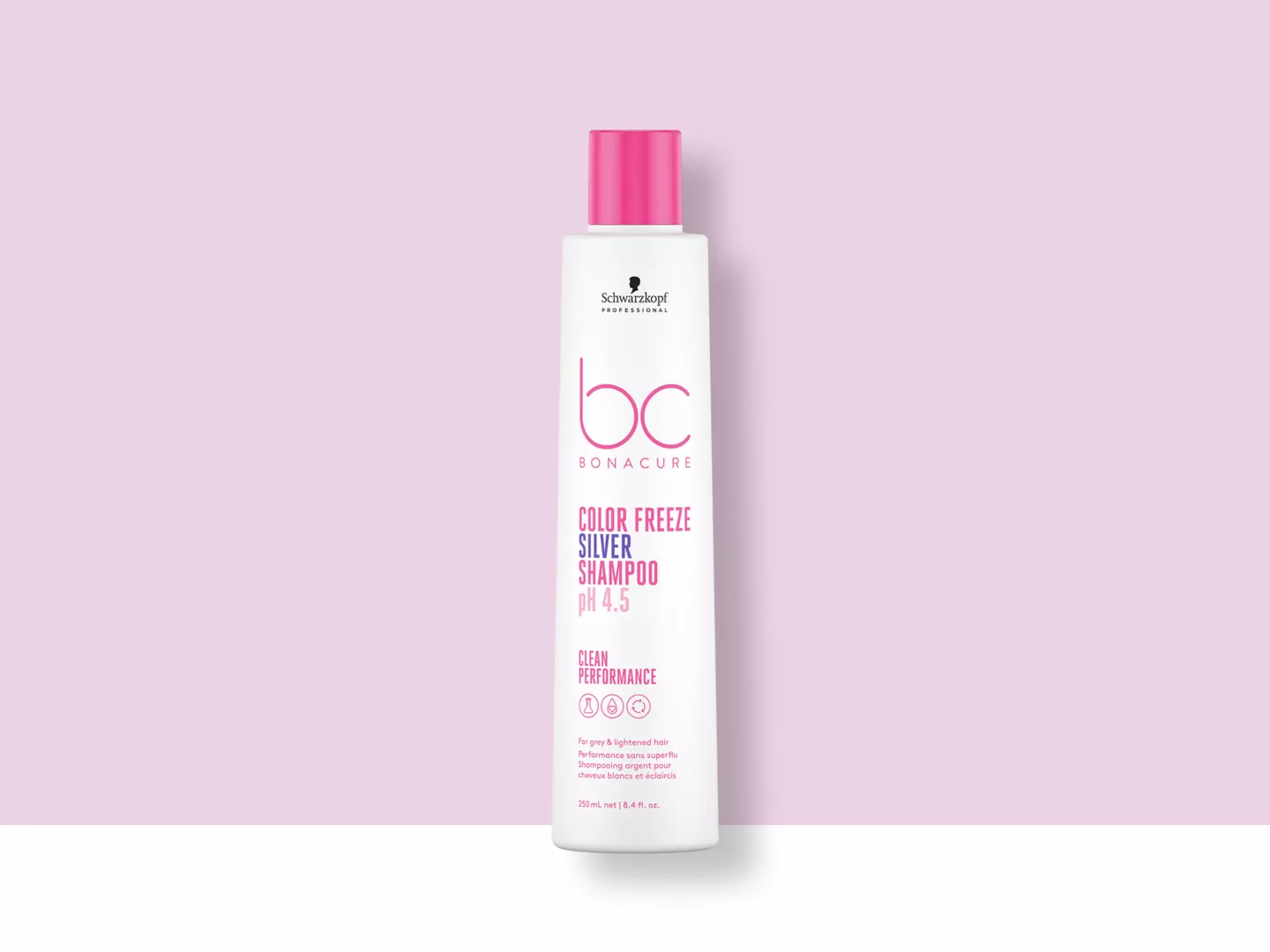 Shampoo matizador canas Bonacure Color Freeze Silver 250 ml Schwarzkopf